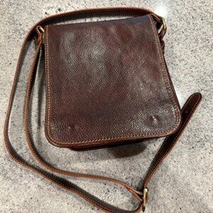 Italian Leather Crossbody Bag